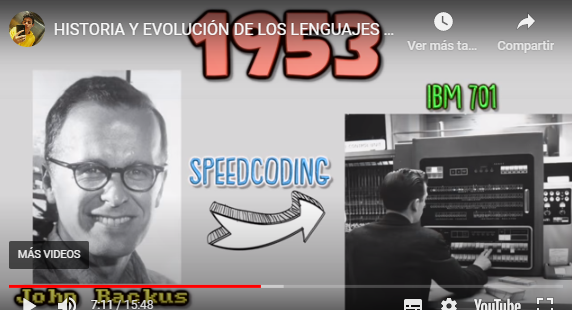 SPEEDCODING PARA EL IBM 701