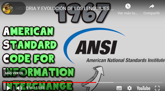 AMERICAN STANDARD CODE FOR INFORMATION INTERCHANGE (ASCII)