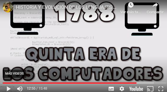 QUINTA ERA DE LOS COMPUTADORES