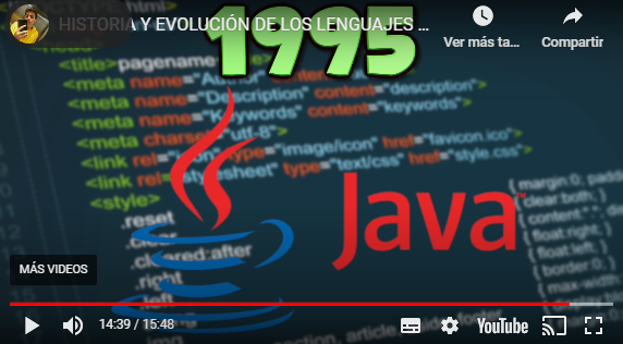HISTORIA Y EVOLUCIÓN DE LOS LENGUAJES DE PROGRAMACIÓN timeline | Timet