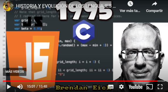 HISTORIA Y EVOLUCIÓN DE LOS LENGUAJES DE PROGRAMACIÓN timeline | Timet