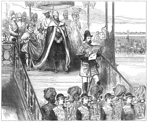 Queen Victoria Crowned Empress of India
