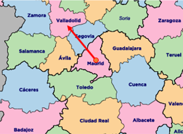 Se traslada con su familia a Valladolid