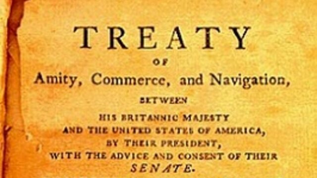 Jay`s Treaty Signed