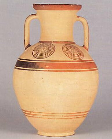 ANFORA E DECORAZIONE PROTO-GEOMETRICA