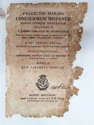 Recibimiento de una Cédula Real para que se analizara la cuestión de fundar una universidad.