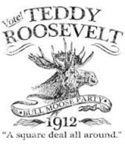 Runs for presidency, unsuccessfully for Bull-Moose Party