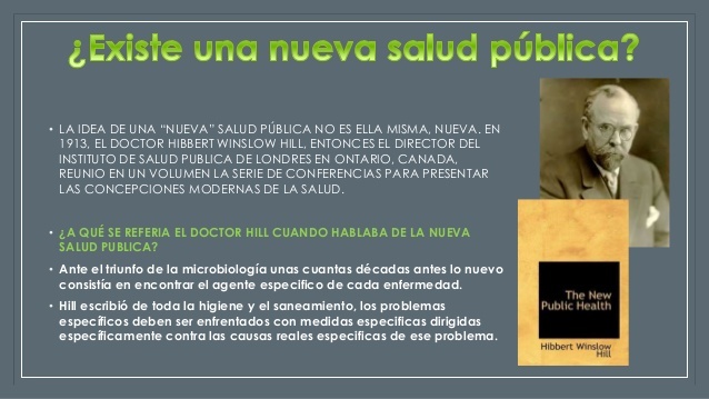 La nueva salud pública