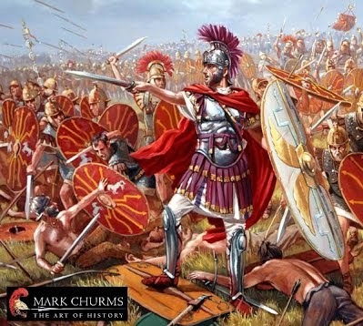 El imperio Romano se fue extendiendo