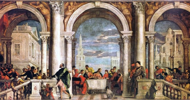 Cena a casa di Levi, Veronese