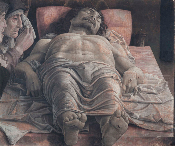 Cristo morto, Mantegna 1475-78
