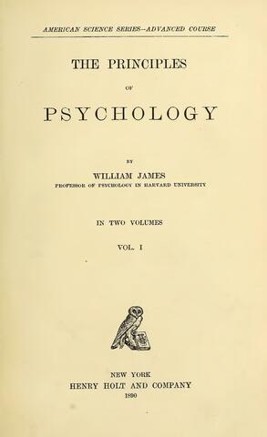 William James : TRATADO DE PSICOLOGIA