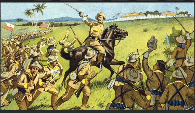 Rough Rider at San Juan Hill