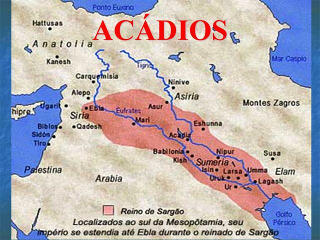 Caída del imperio Acadio.