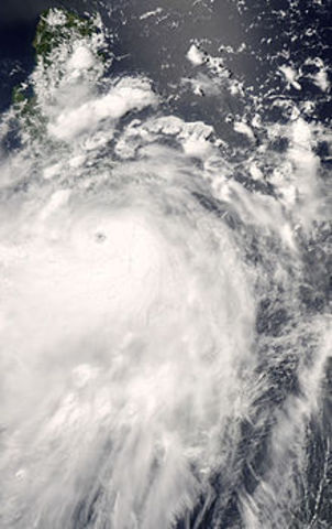 Typhoon hits Philippines