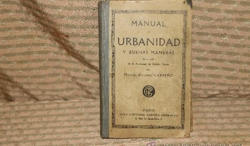 "Manual de urbanidad y buenas maneras"