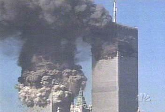 The destruction of the World Trade Center