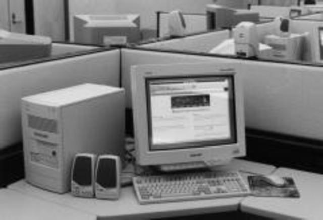 First used a computer for school