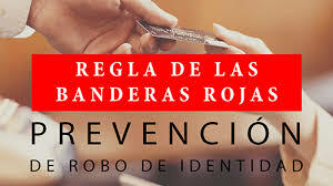 Protección contra el robo de identidad de banderas rojas