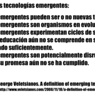 Timeline: Pedagogías Emergentes