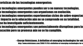 Timeline: Pedagogías Emergentes