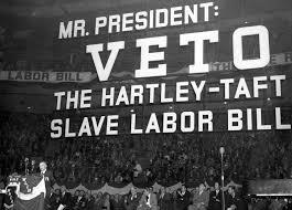 Trumans veto was overrided