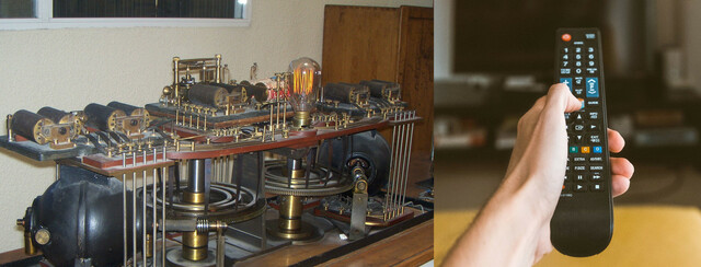 En 1903 presentó el Telekino