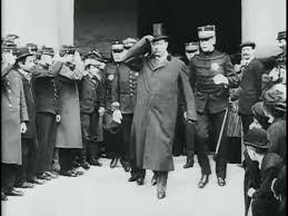 Leaves presidency, visits Africa