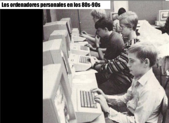 Ordenadores Personales en la escuela