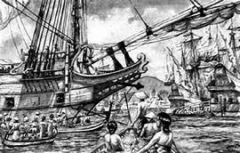 Spanyol tiba di Maluku.