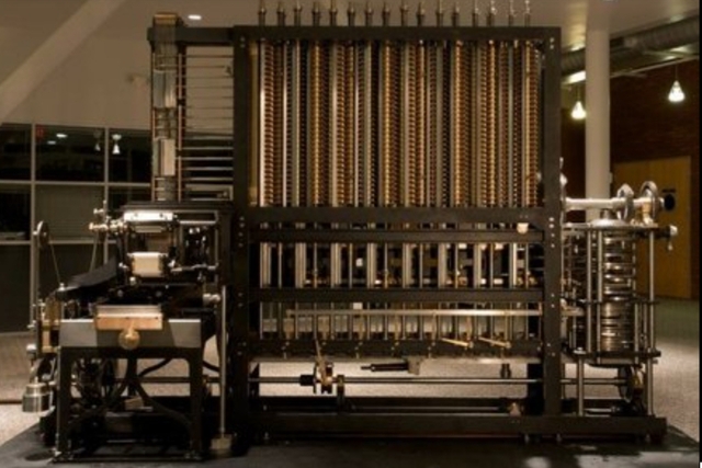 1822 Máquina diferencial de Babbage.