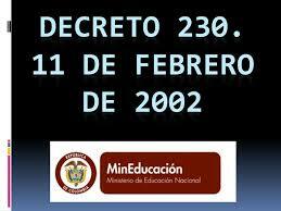 Decreto 230
