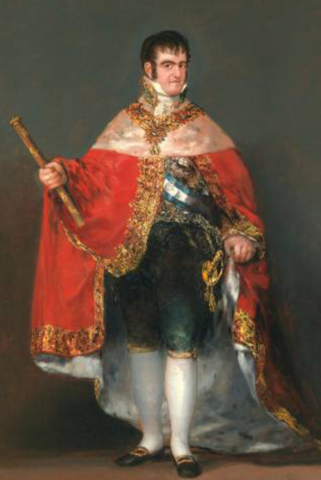 La monarquía absolutista: Fernando VII (1814-1833)