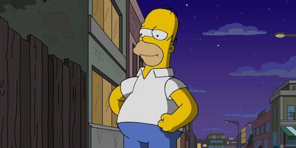 "The Simpsons" homer reveals his email address