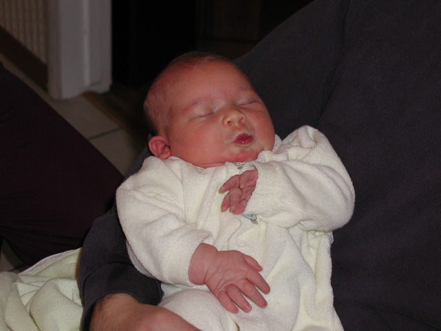 Margo, my sister, was born!!