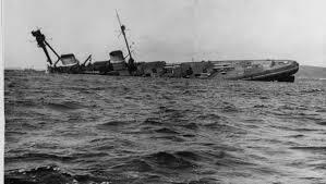 Germans bomb Scapa Flow naval base near Scotland.