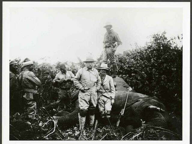 Leaves presidency, visits Africa