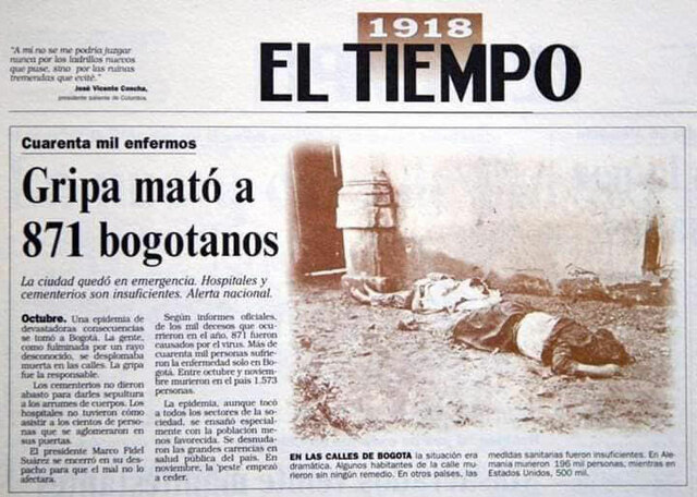 Medidas de salubridad publica Ley 46 de 1918