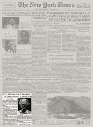 B.F. Skinner - add Theory of Behaviorism