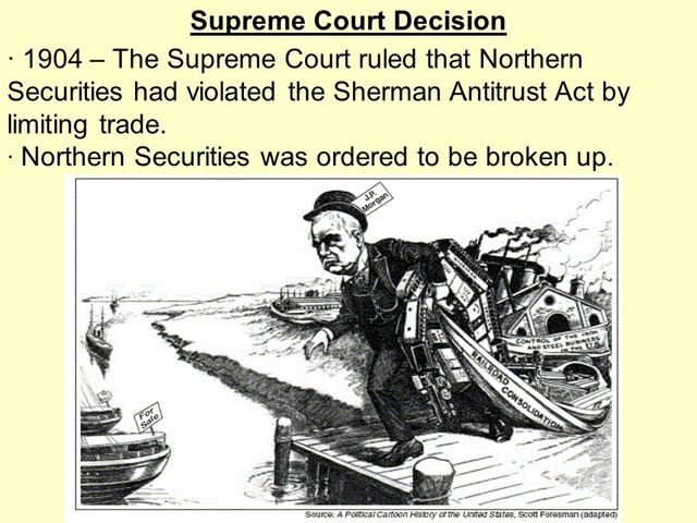 Breakup of northern securities