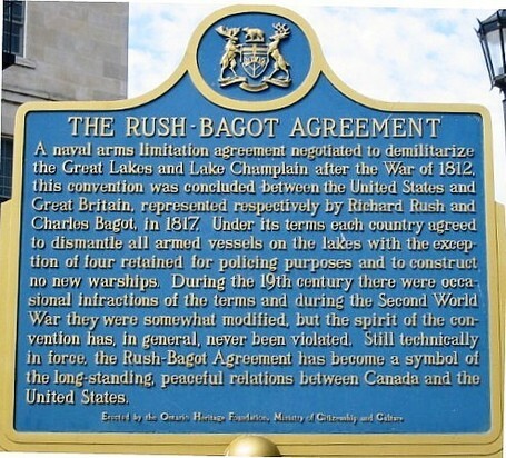 The Rush-Bagot  Agreement