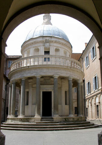 TEMPIETTO DE SAN PIETRO IN MONTORIO (BRAMANTE)