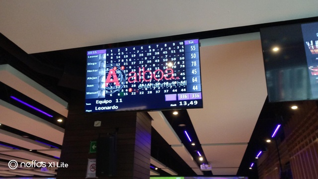 I went bowling with my friends from high school