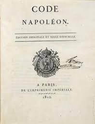 Creation of the Napoleonic Code