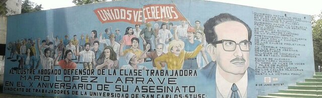 El asesinato de el Lic. Mario López Larrave