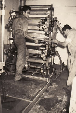 Se inventa la flexografía en Francia