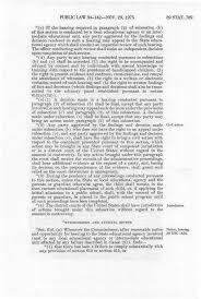 Education for All Handicapped Children Act 1974