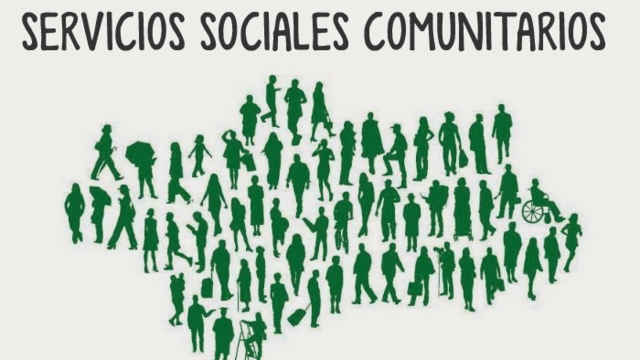 La acción comunitaria se lleva a cabo sobre todo desde los Servicios Sociales comunitarios