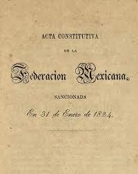 Acta Constitutiva y la Constitución de 1824