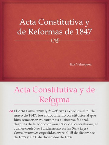 Acta Constitutiva